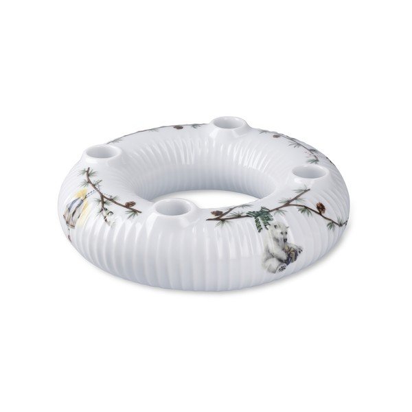 Porcelanast adventni svečnik z božičnim motivom Hammershøi Christmas – Kähler Design