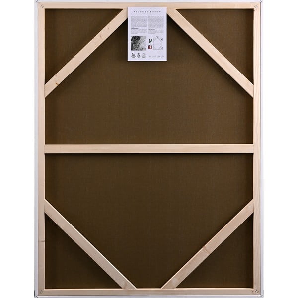 Ročno naslikana slika 88x118 cm Metallic Silver – Malerifabrikken-image-4