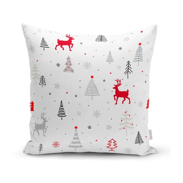 Prevleke za blazino z božičnim motivom v kompletu 4 ks 43x43 cm Snowflakes – Mila Home-image-3