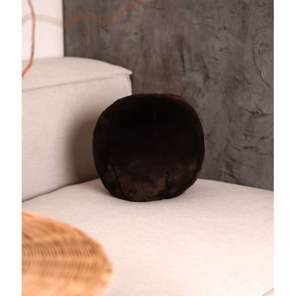 Okrasna blazina iz mikropliša ø 25 cm Top – Mioli Decor-image-3