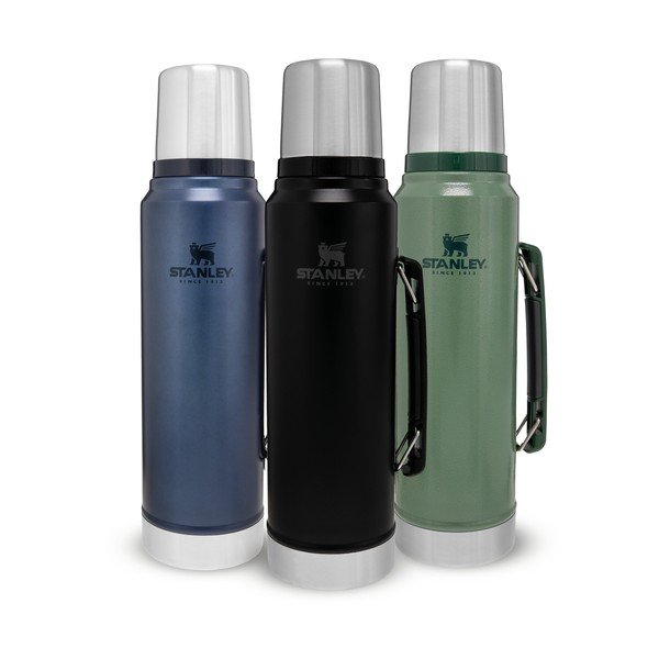 Črna termovka iz nerjavečega jekla 1 l Legendary Classic Black – Stanley-image-3
