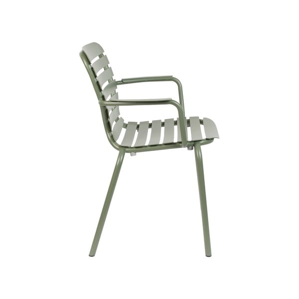 Svetlo zeleni kovinski vrtni stoli v kompletu 2 ks Vondel – Zuiver-image-3