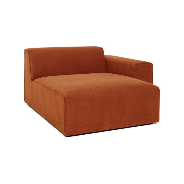 Oranžen modul kotni ležalnik Scandic Sting, desni kot-image-2