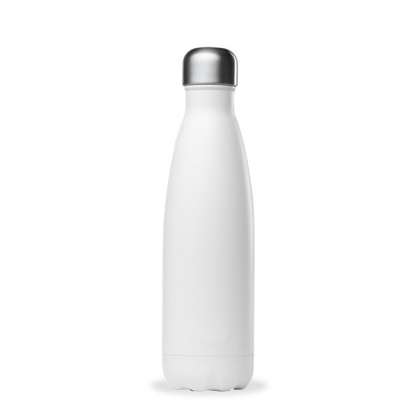 Bela steklenica za vodo iz nerjavečega jekla 500 ml Matt - Qwetch-image-2