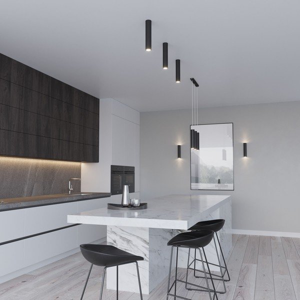 Črna stenska svetilka Sollux Castro 2-image-1