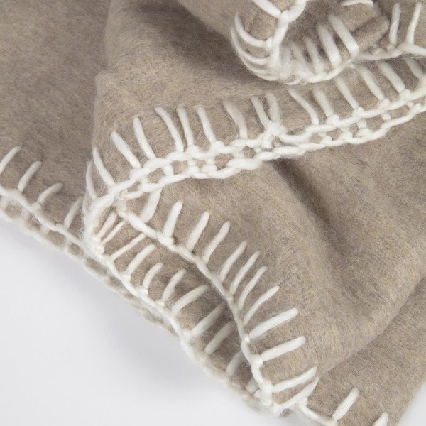 Volnena odeja 125x150 cm Augustina - Kave Home-image-1