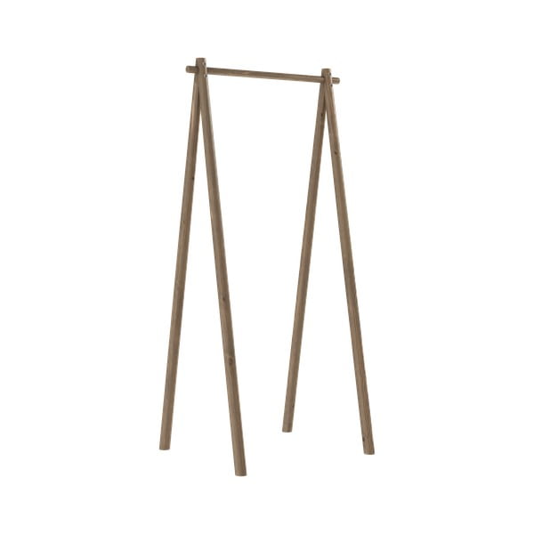 Rjavo stojalo za oblačila iz borovega lesa Hongi - Karup Design-image-3