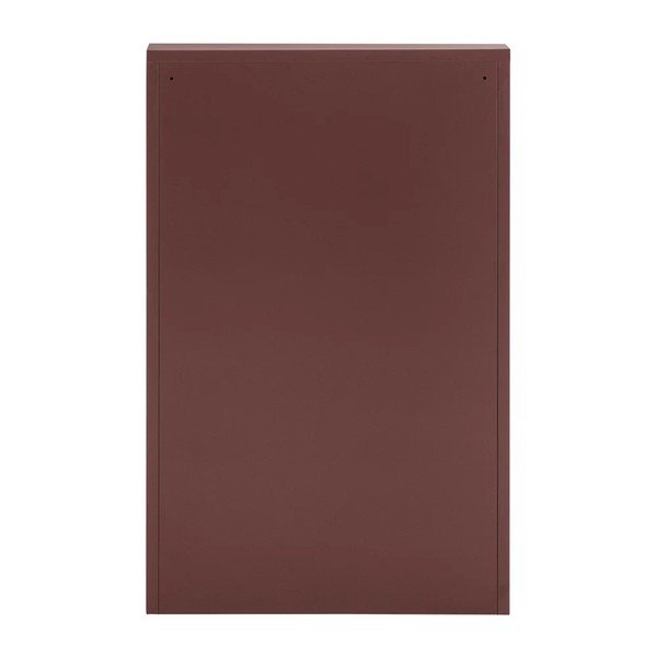Bordo rdeča kovinska preklopna omarica za čevlje 66x103x16 cm Sabine – WOOOD-image-4