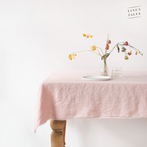 Laneni namizni prt 140x140 cm - Linen Tales-image-2