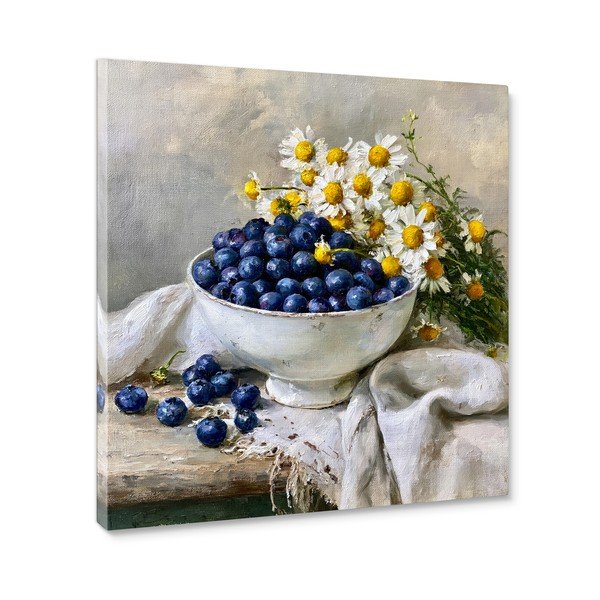 Tiskana slika na platnu 32x32 cm Blueberry Bowl – Styler-image-3