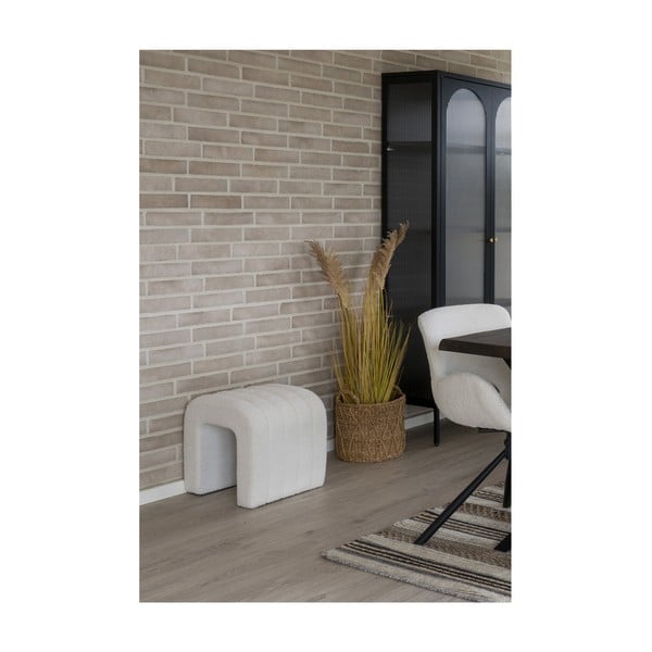 Bel tabure iz tkanine bouclé Colma – House Nordic-image-3