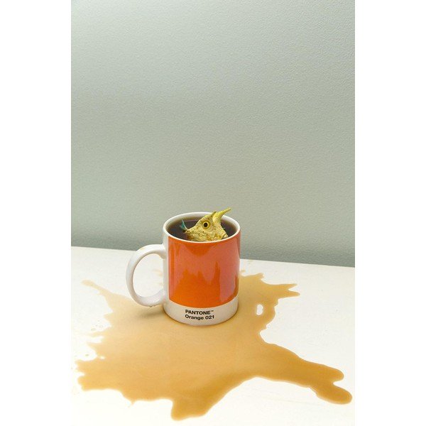 Oranžna porcelanasta skodelica 375 ml Orange 021 – Pantone-image-1