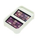 Bel organizator za ličila iDesign Eco Bin, 28,12 x 19,23 cm