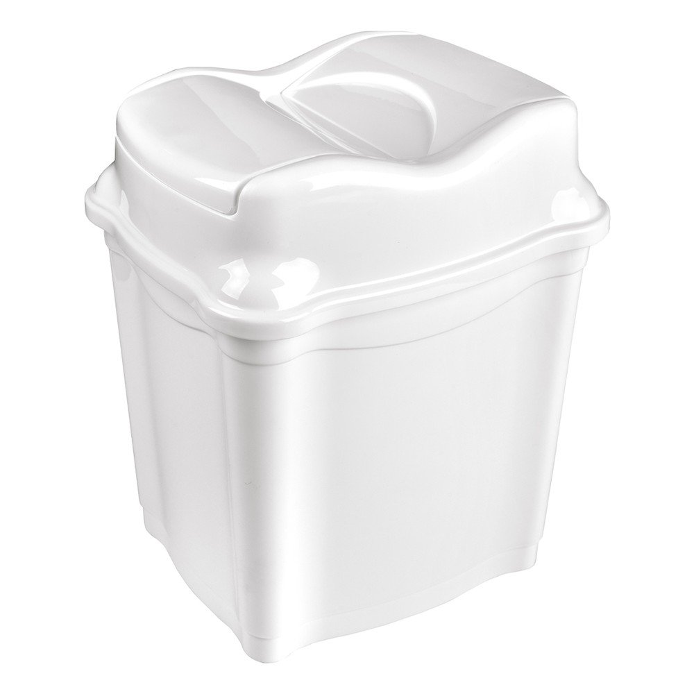 Bel plastičen koš za smeti 9 l Whirpool