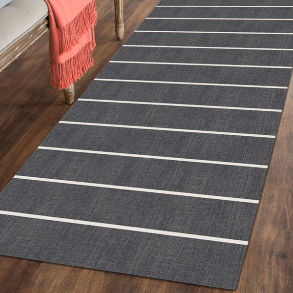 Floorita Oslo temno siva preproga, 60 x 240 cm-image-1
