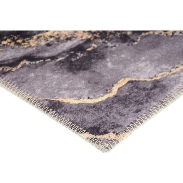 Siva pralna preproga 80x50 cm - Vitaus-image-2