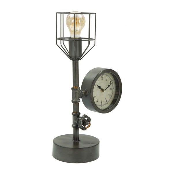 Namizna svetilka Mauro Ferretti Industry Clock, 26 x 45 cm