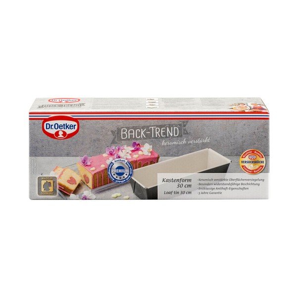 Jeklen pekač za torte s keramičnim premazom Dr. Oetker, 31,5 x 12 cm-image-2