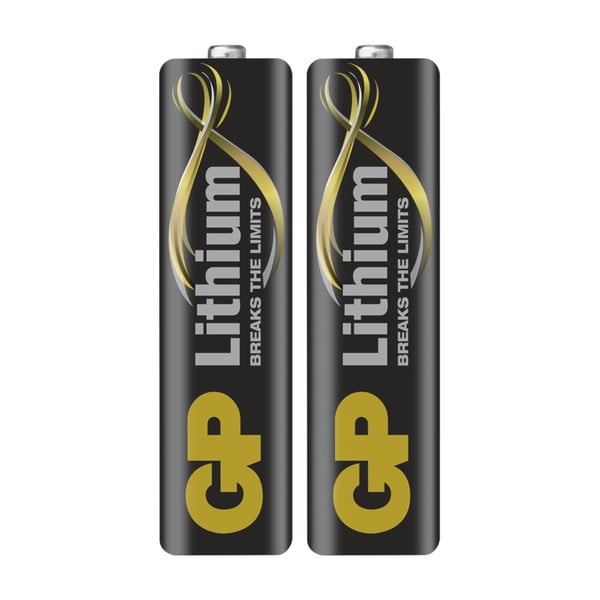 Komplet 2 litijevih baterij EMOS GP AA-image-1