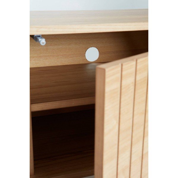 TV omarica v jesenovem dekorju v naravni barvi 120x38x40 cm Sandviken – Jotex-image-1