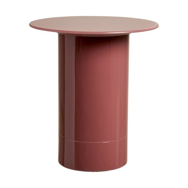 Steklena okrogla stranska mizica ø 45 cm Florens – House Nordic-image-3