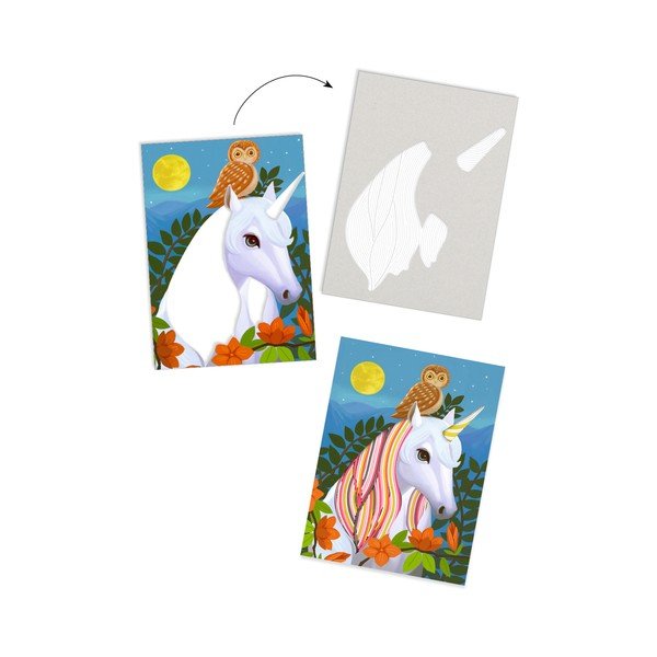 Ustvarjalni set Djeco Rinbow Unicorns-image-2