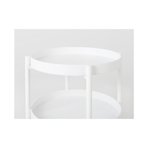 Bela dodatna miza Custom Form Hanna, ⌀ 40 cm-image-4