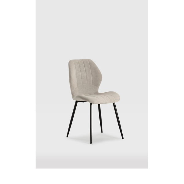 Kremno beli jedilni stoli v kompletu 4 ks Milu – Marckeric-image-1