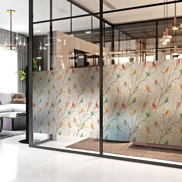 Okenska nalepka 200x40 cm Birds in the Forest - Ambiance-image-2