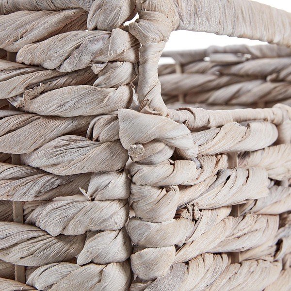 Pletena škatla za shranjevanje Kave Home Woody-image-1