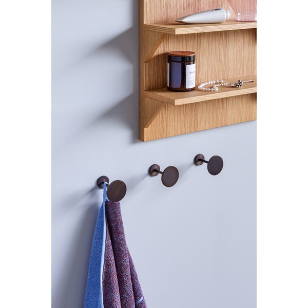 Stenski kovinski obešalnik Flare - Hübsch-image-1