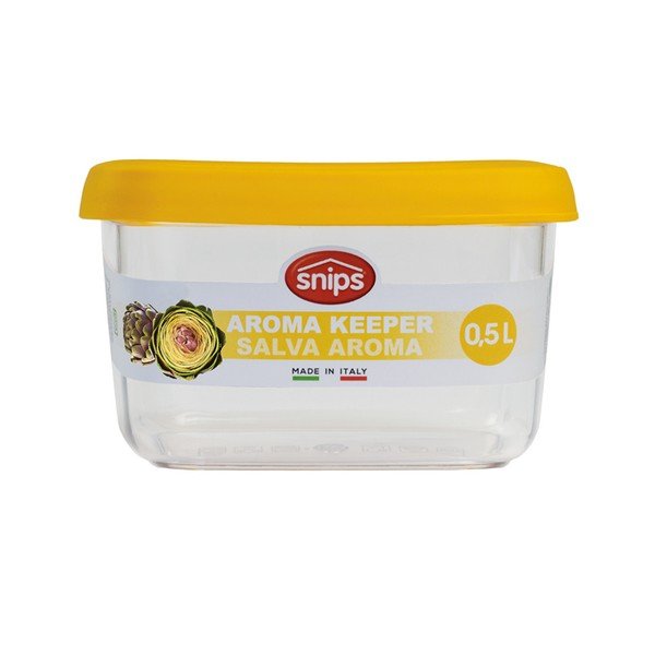Rumena posoda za živila Snips Snowflake, 0,5 l-image-1