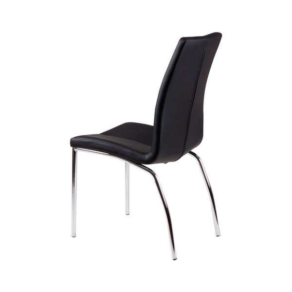 Komplet 4 črnih jedilnih stolov Olga-image-1