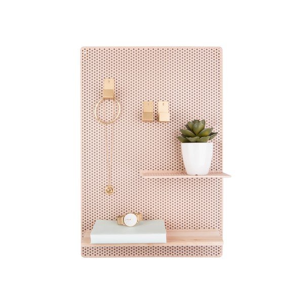 Peščeno rjava kovinska oglasna deska PT LIVING Perky, 34,5 x 52,5 cm-image-2