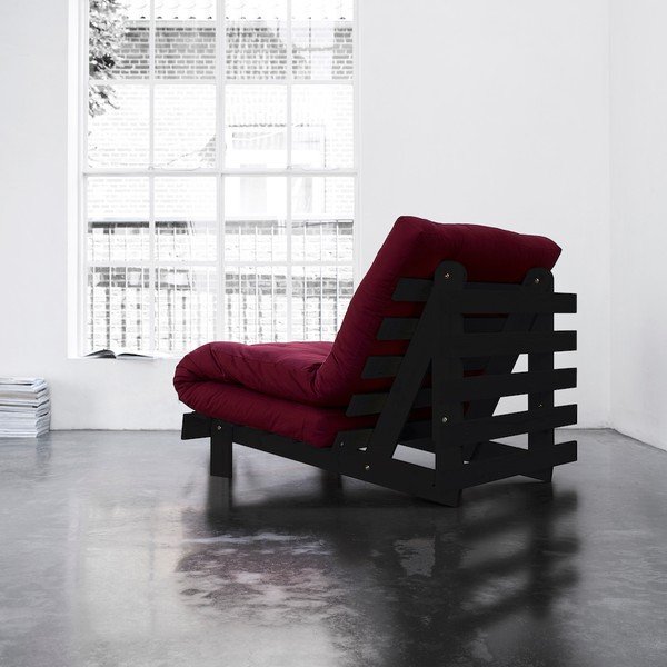 Variabilni fotelj Karup Roots Wenge/Bordeaux-image-1