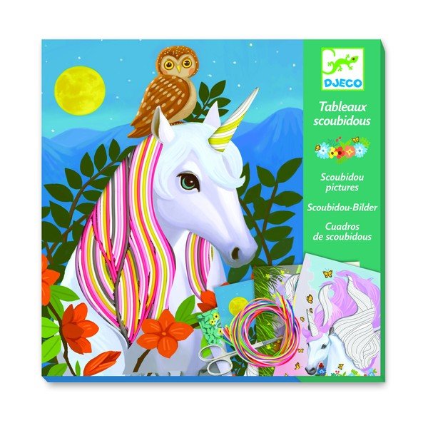 Ustvarjalni set Djeco Rinbow Unicorns-image-1