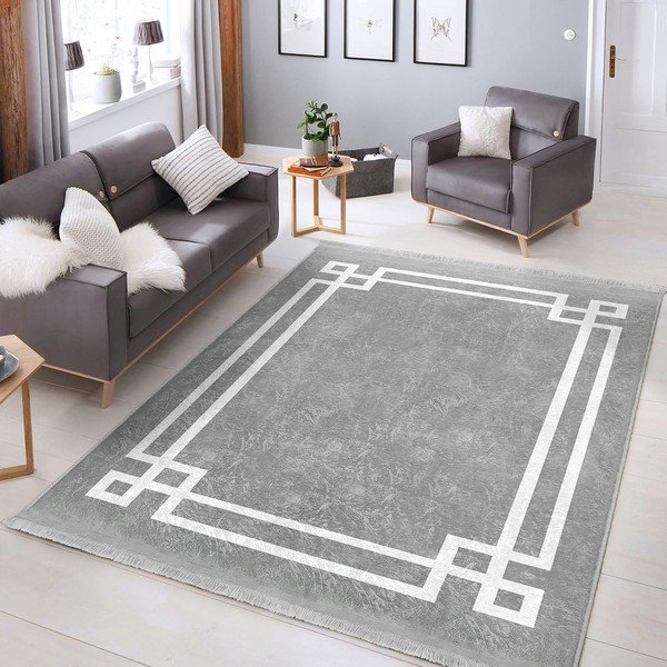 Siva preproga 160x230 cm - Mila Home-image-3