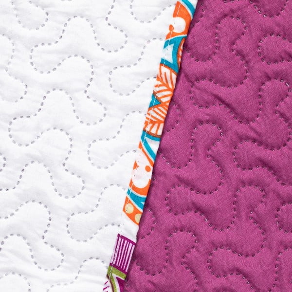 Fuksija obojestransko pregrinjalo za posteljo iz mikrovlaken DecoKing Bibi, 170 x 270 cm-image-4