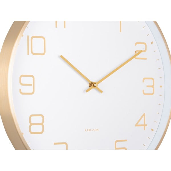 Stenska ura ø 40 cm Elegance Glow – Karlsson-image-2