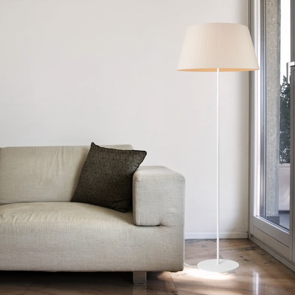Bež stoječa svetilka Sotto Luce KAMI Elementary L 1F-image-1