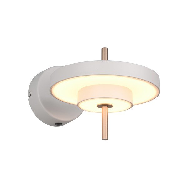 Slonokoščena LED stenska svetilka z upogljivo konstrukcijo/zatemnitvena ø 20 cm Keaton – Trio