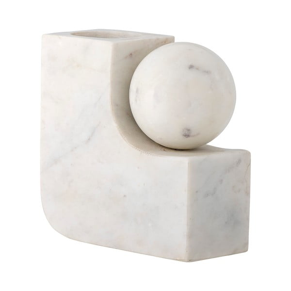 Bela vaza iz marmorja Abbelin – Bloomingville