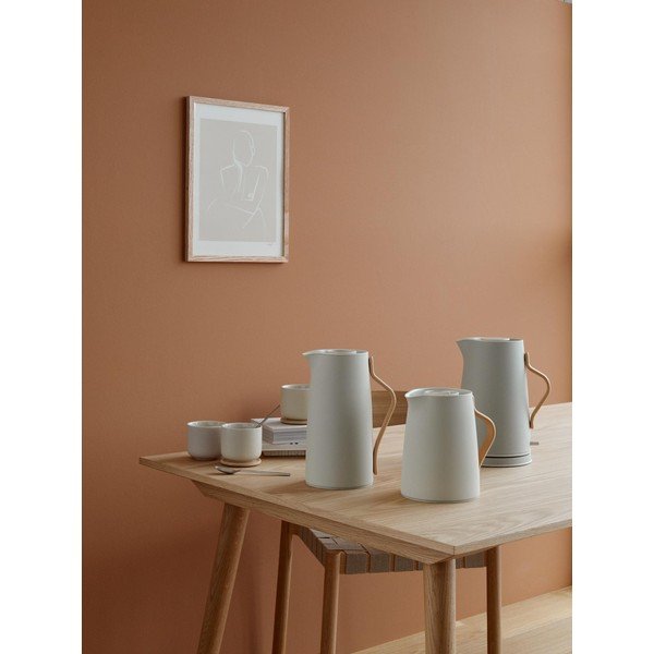Bež termovka  iz nerjavečega jekla 1,2 l Emma – Stelton-image-2