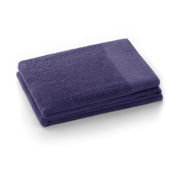 Vijolični frotirni bombažni komplet brisač 6 ks Amari – Restilo-image-2
