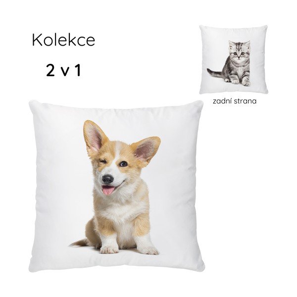 Otroška blazina iz bombažnega satena 45x45 cm The Cutest Ones – Butter Kings-image-3