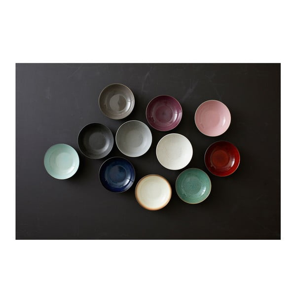 Črna/modra skledica iz kamenine 1 l Gastro Dark Blue/Black – Bitz-image-1