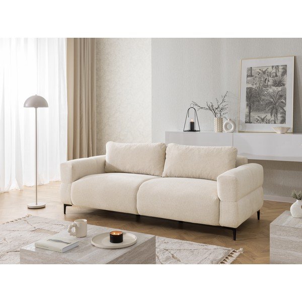 Kremno bela sedežna garnitura 217 cm Helio – Ropez-image-2