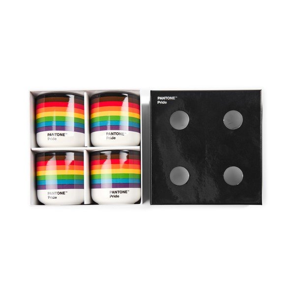Keramične skodelice v kompletu 4 ks 175 ml Pride – Pantone-image-2