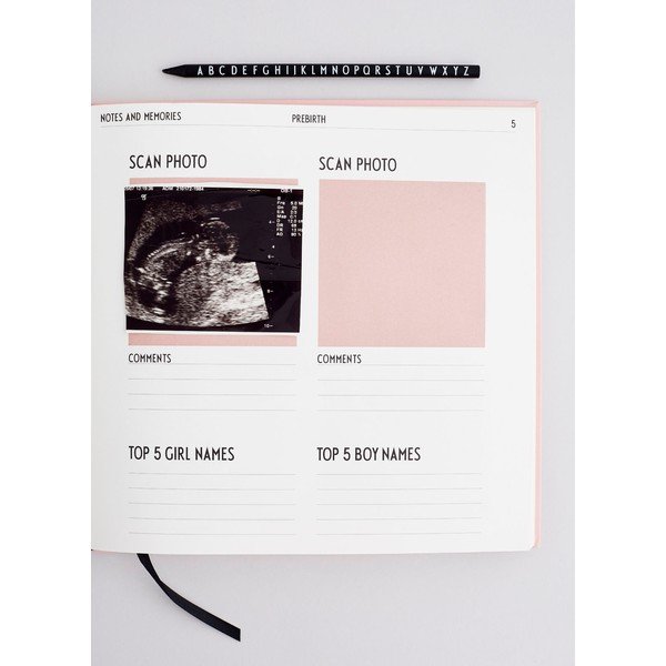 Roza spominska knjiga Design Letters Baby's First Book-image-2