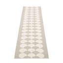 Kremno bel zunanji in notranji tekač 70x250 cm Poppy Linen – Pappelina
